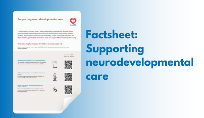 Supporting neurodevelopmental care