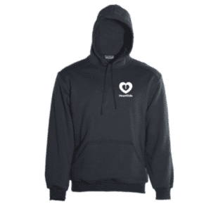 Hoodies pull over charcoal - No artwork - 2024